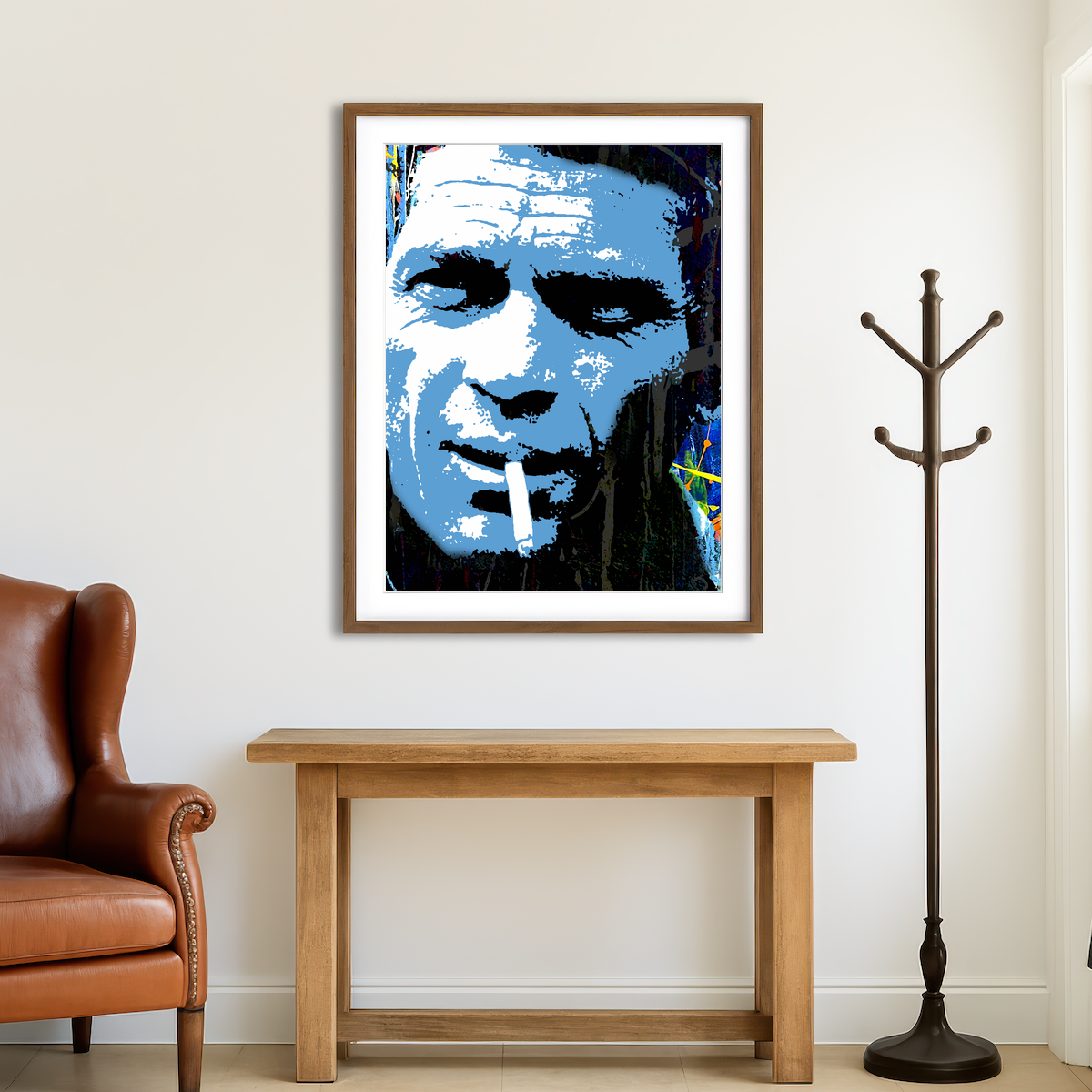 AUTO-MOCKUP ROOM | Le Mans McQueen Wall Art