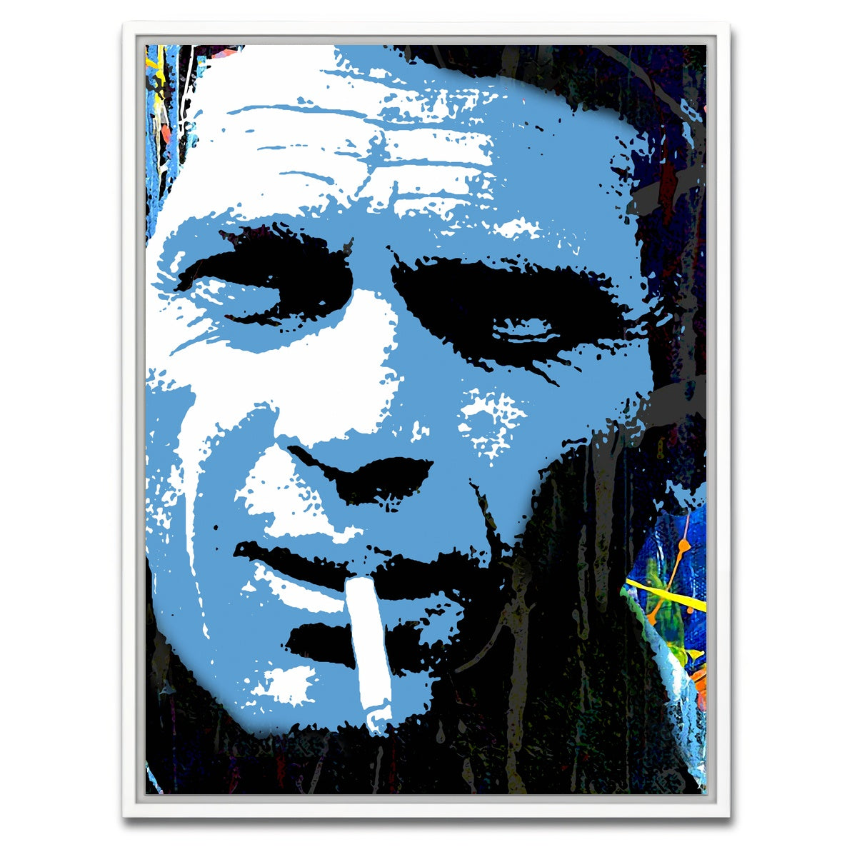 AUTO-MOCKUP WHITE | Le Mans Mcqueen | 1 Piece | White Framed Canvas | group=3x4