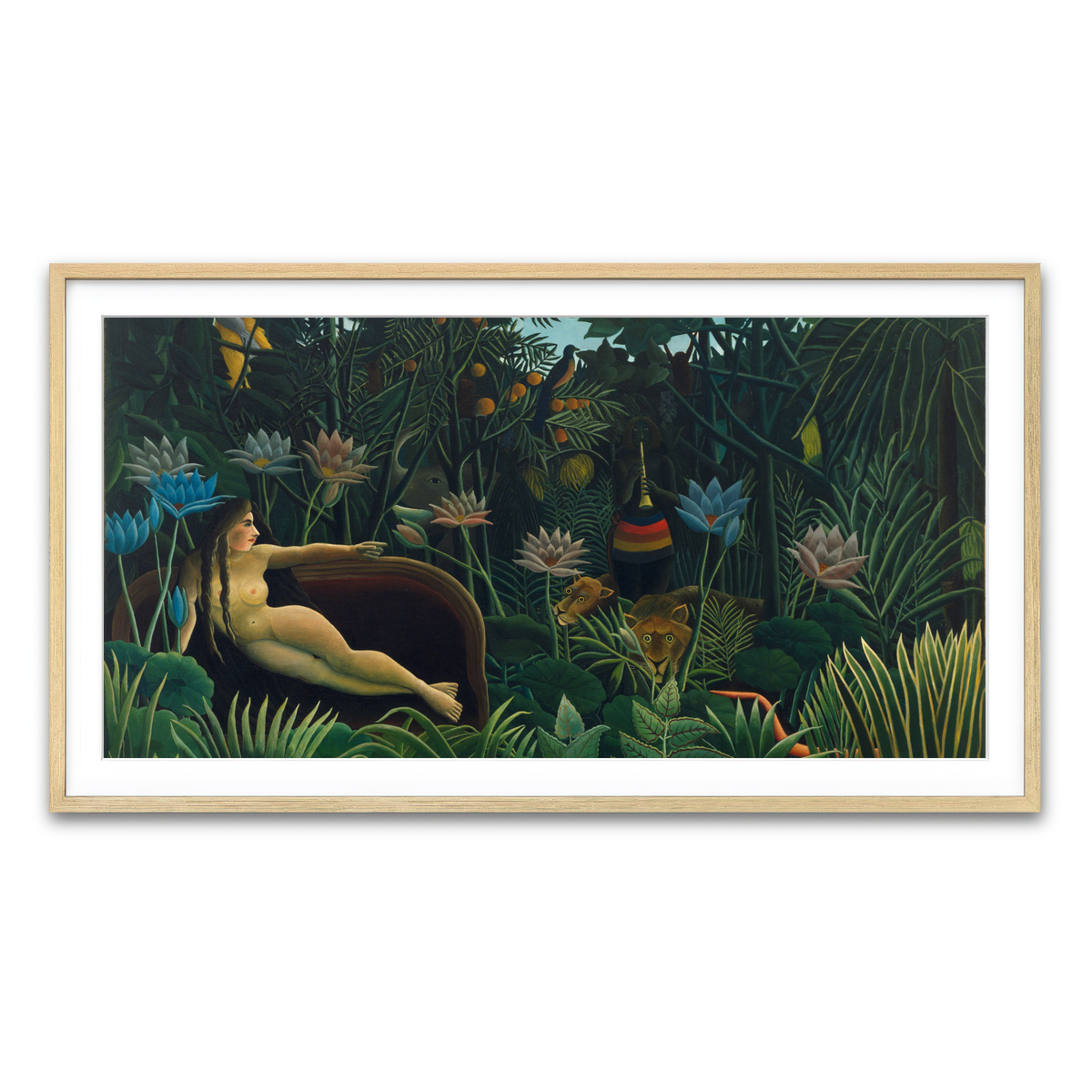 Framed Print 2x1 Natural