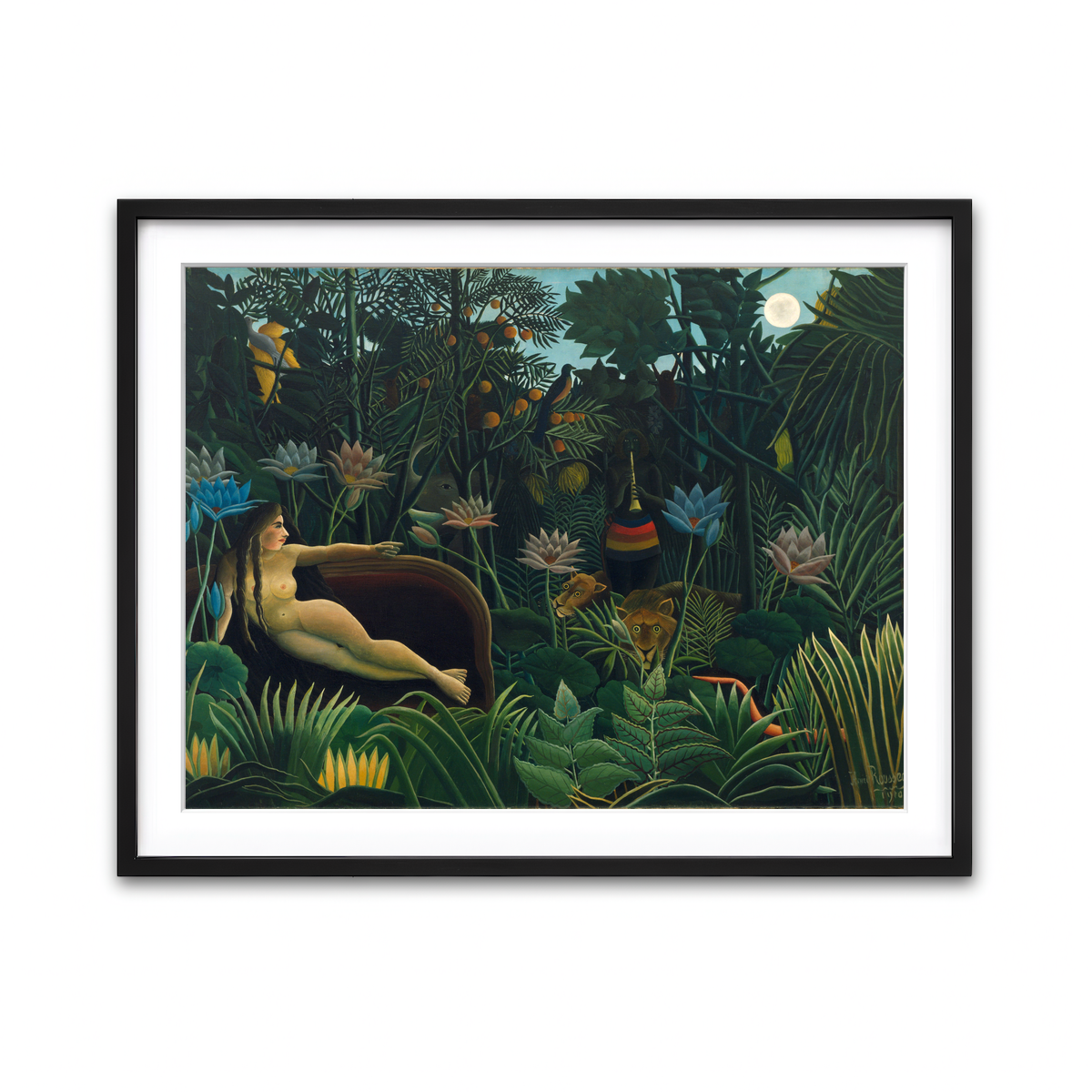 Framed Print 4x3 Black