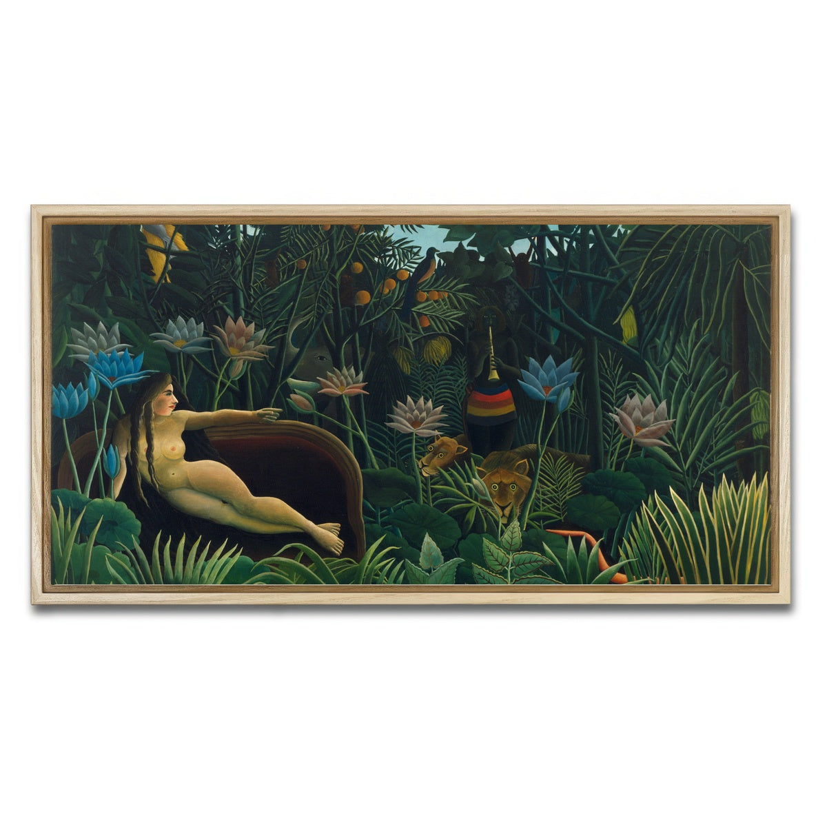 AUTO-MOCKUP WHITE | Le Reve | 1 Piece | Natural Framed Canvas | group=2x1