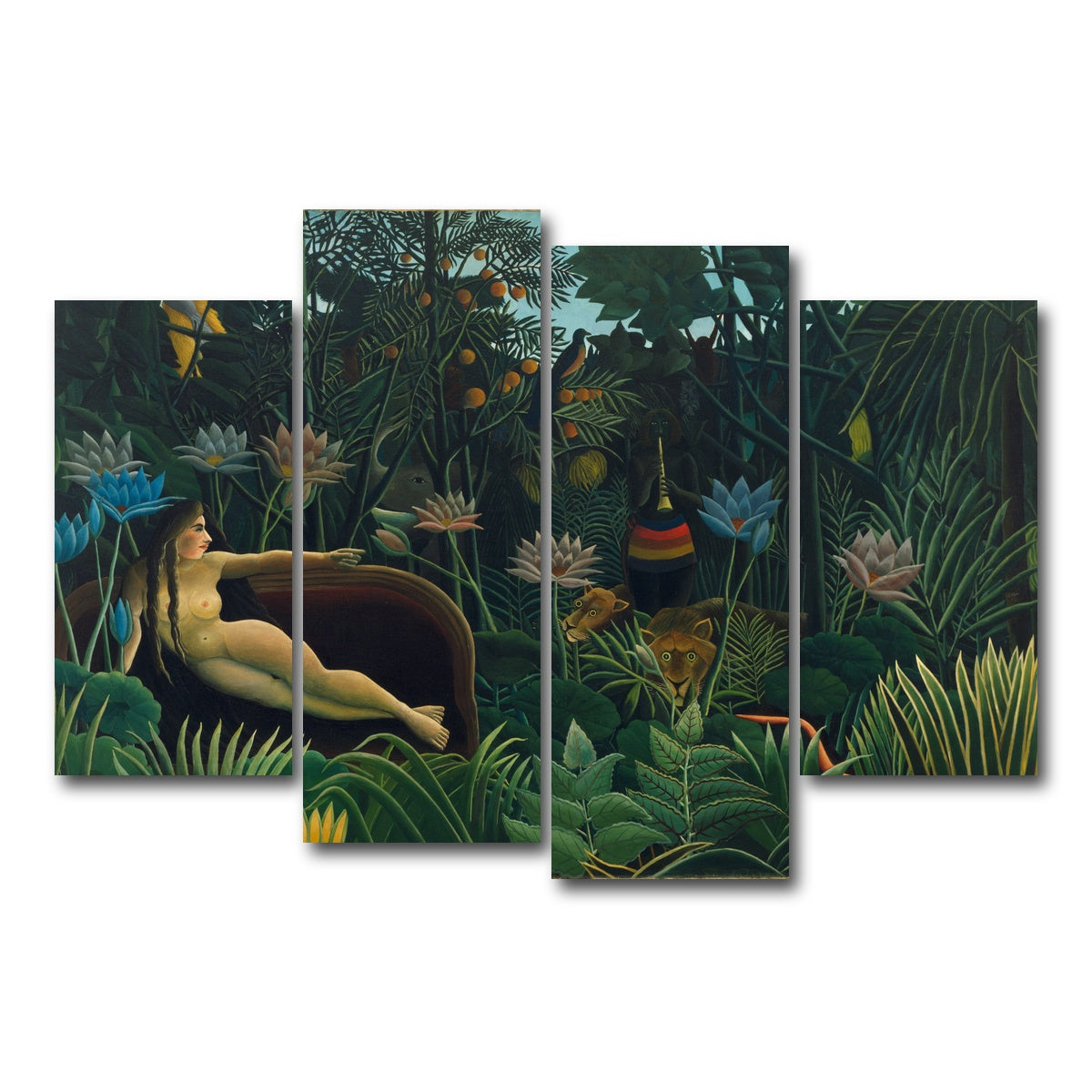 AUTO-MOCKUP WHITE | Le Reve | 4 Piece | Gallery Wrap Canvas | group=4_short