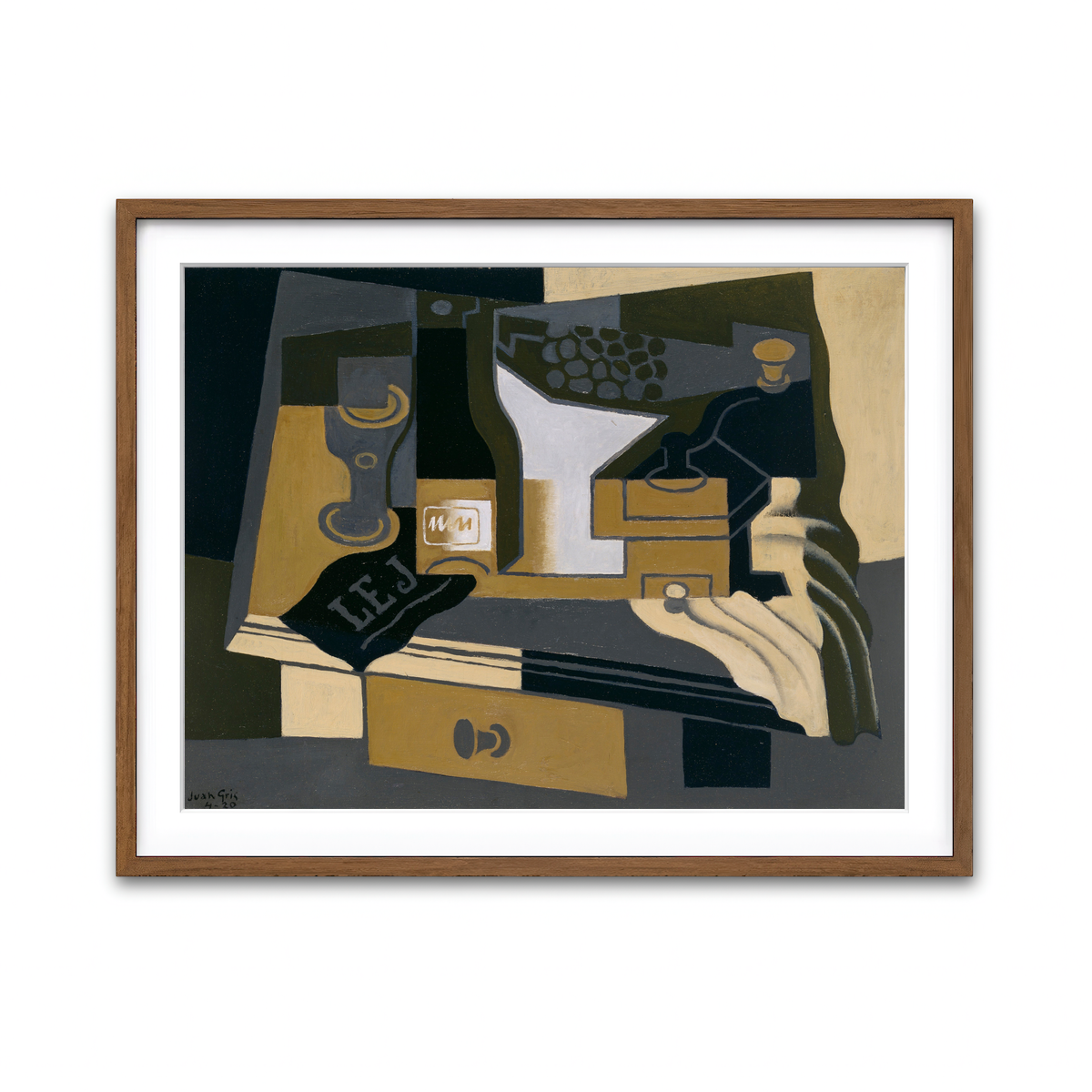 Framed Print 4x3 Walnut