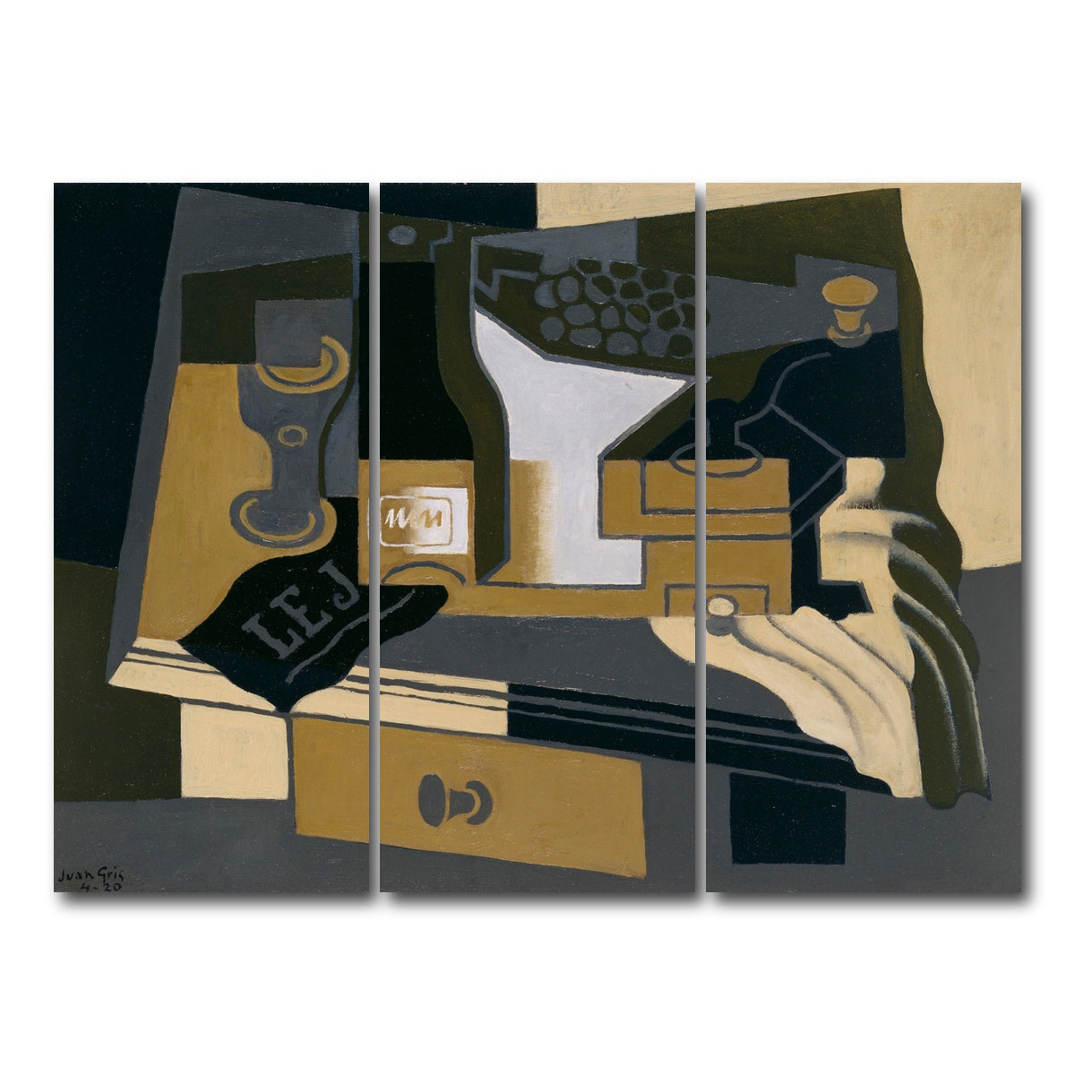 AUTO-MOCKUP WHITE | Le moulin a cafe | 3 Piece | Gallery Wrap Canvas | group=8x18