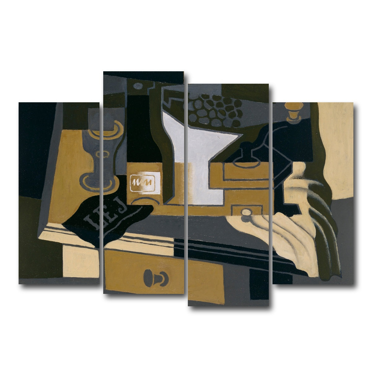 AUTO-MOCKUP WHITE | Le moulin a cafe | 4 Piece | Gallery Wrap Canvas | group=4_normal