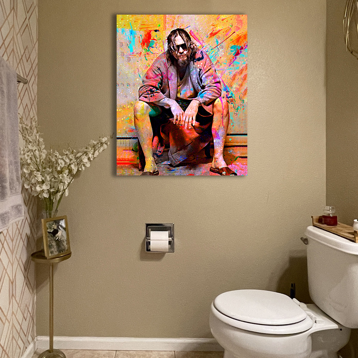 Lebowski Toilet Colors Wall Art