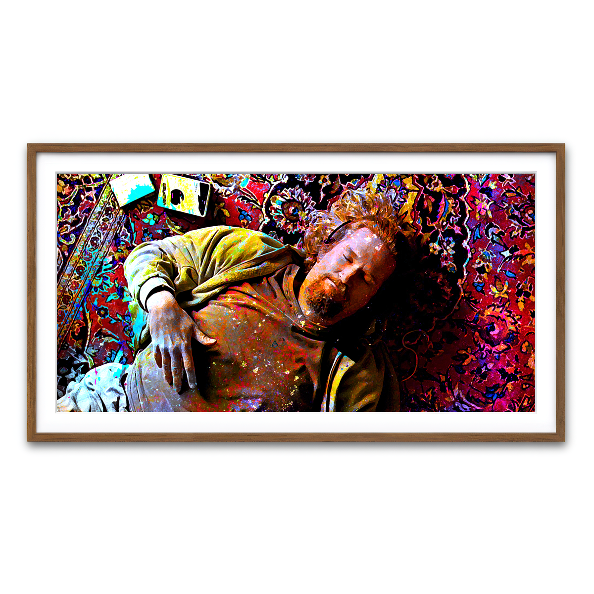 Framed Print 2x1 Walnut