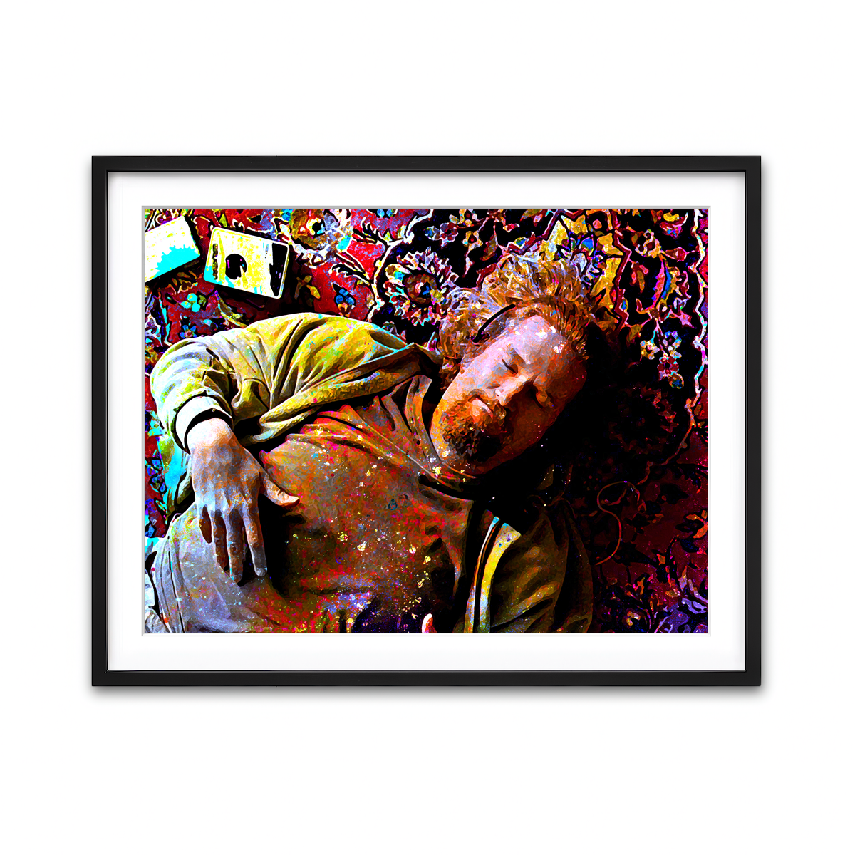 Framed Print 4x3 Black