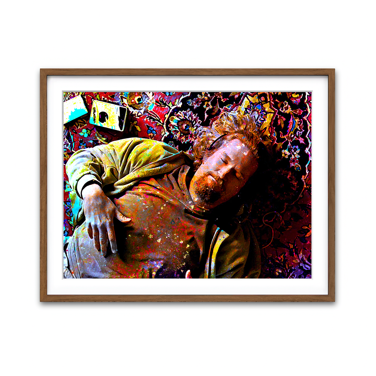 Framed Print 4x3 Walnut