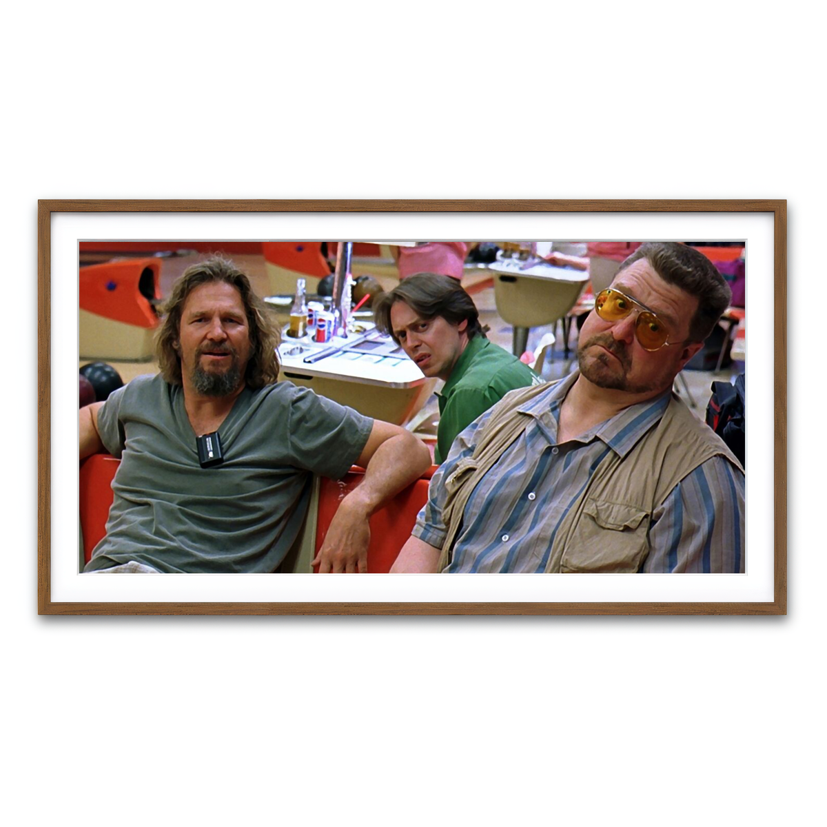 Framed Print 2x1 Walnut