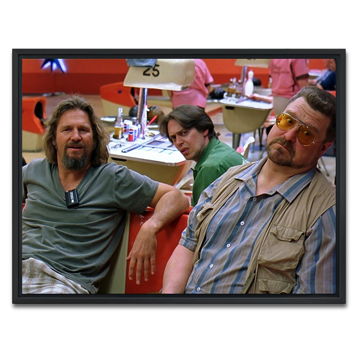 AUTO-MOCKUP WHITE | Lebowski | 1 Piece | Black Framed Canvas | group=4x3