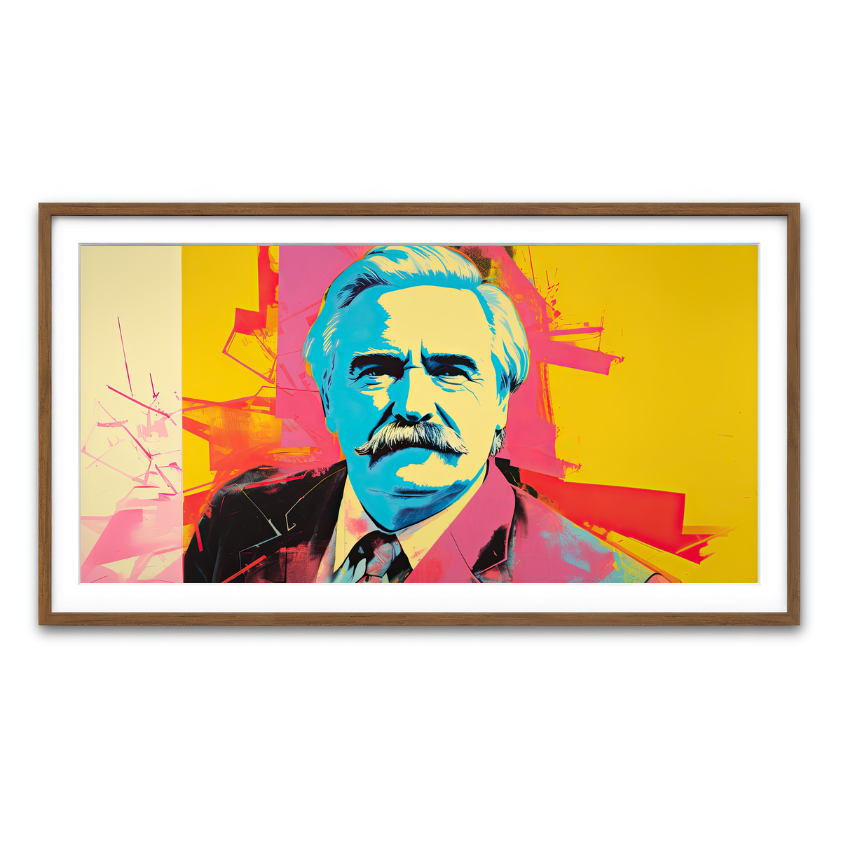 Framed Print 2x1 Walnut