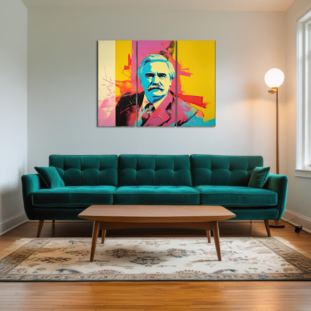 AUTO-MOCKUP ROOM | Lech Walesa - Warhol Style