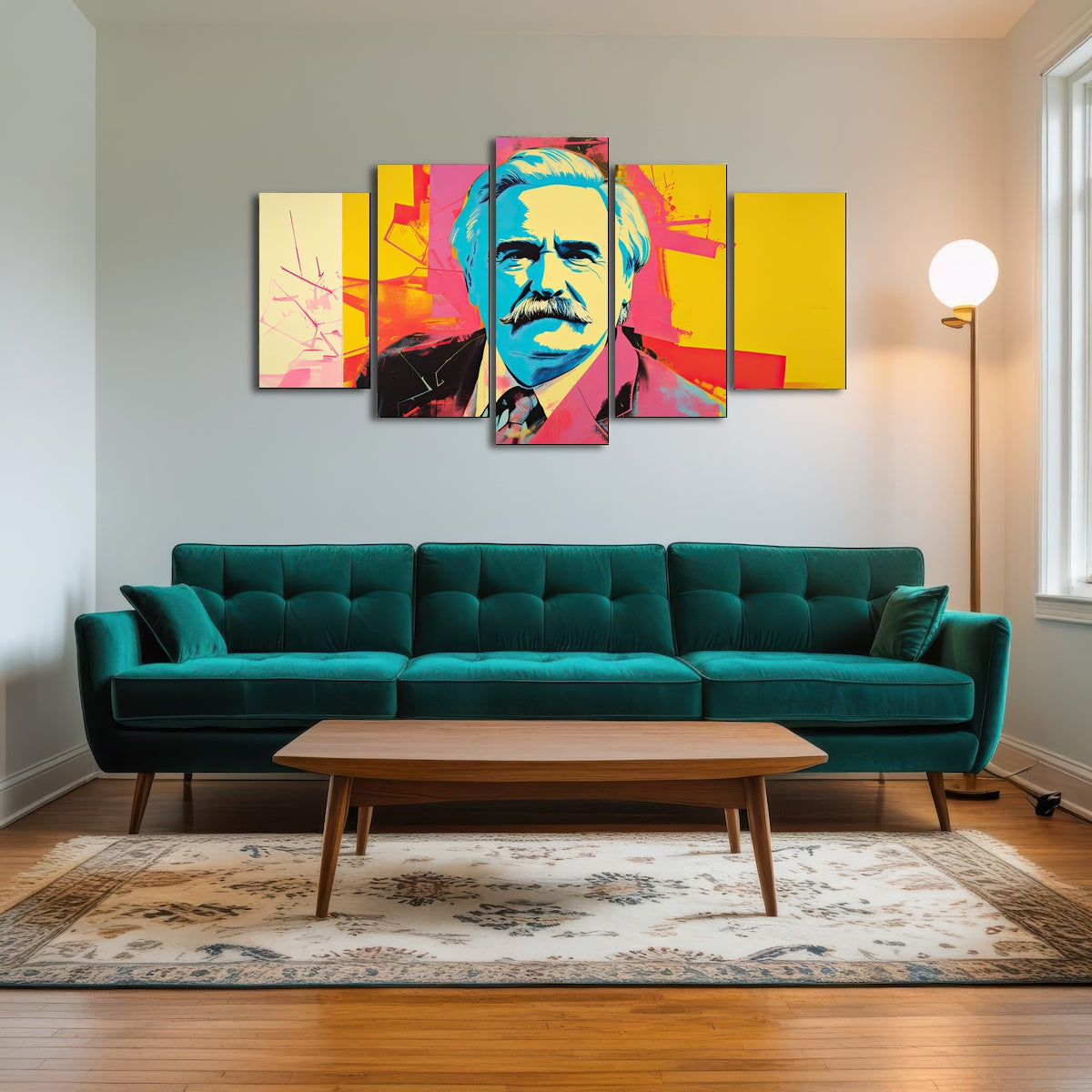 AUTO-MOCKUP ROOM | Lech Walesa - Warhol Style