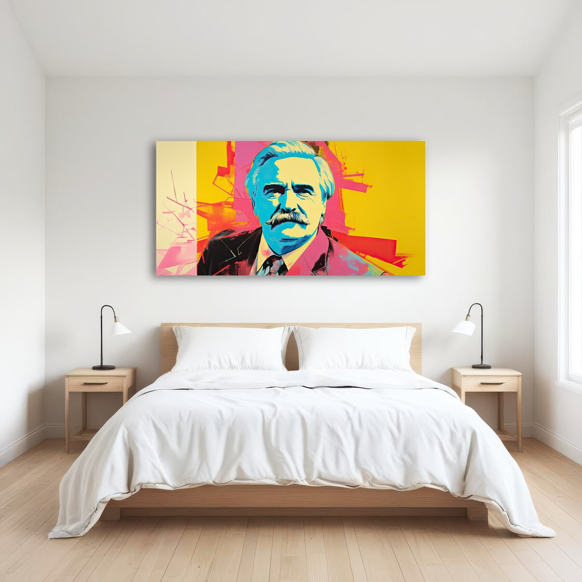 AUTO-MOCKUP ROOM | Lech Walesa - Warhol Style