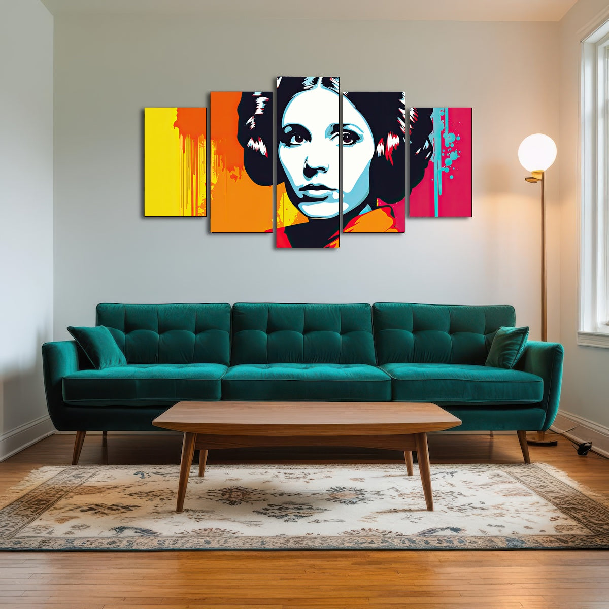 AUTO-MOCKUP ROOM | Leia Warhol style