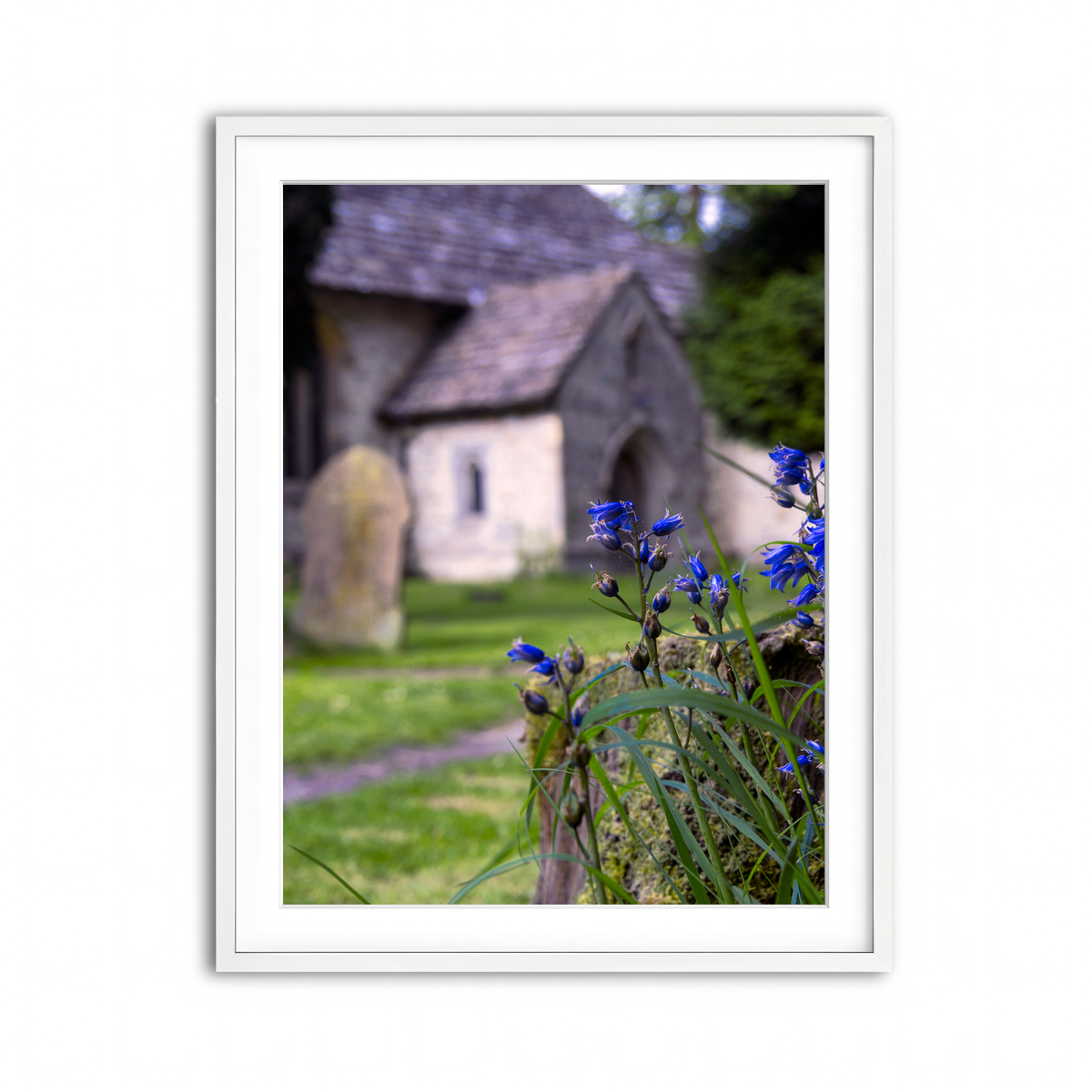 Framed Print 3x4 White