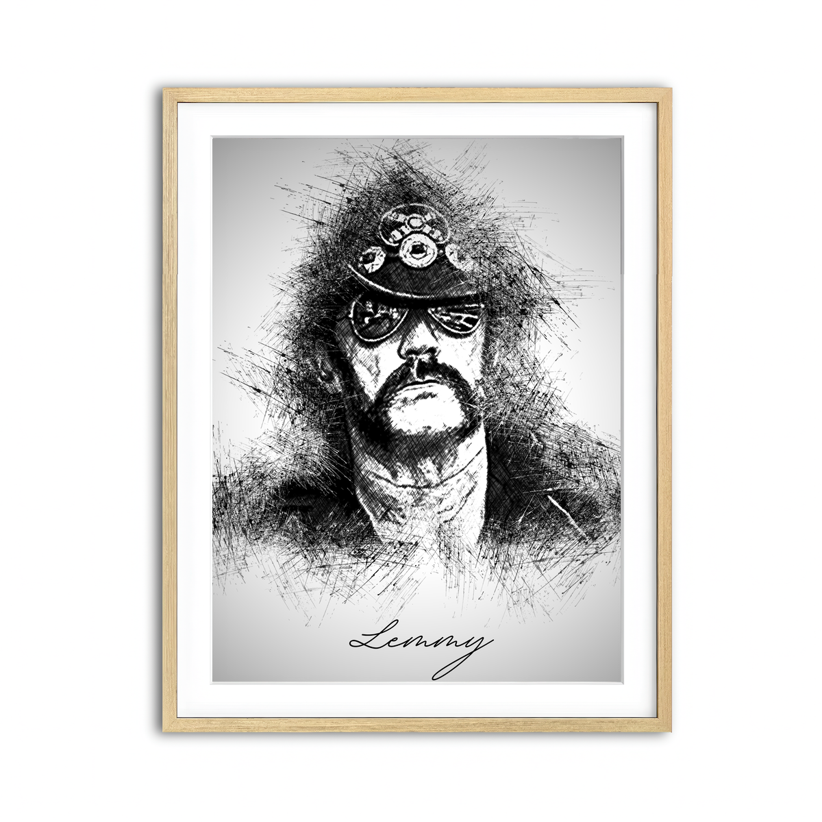 Framed Print 3x4 Natural