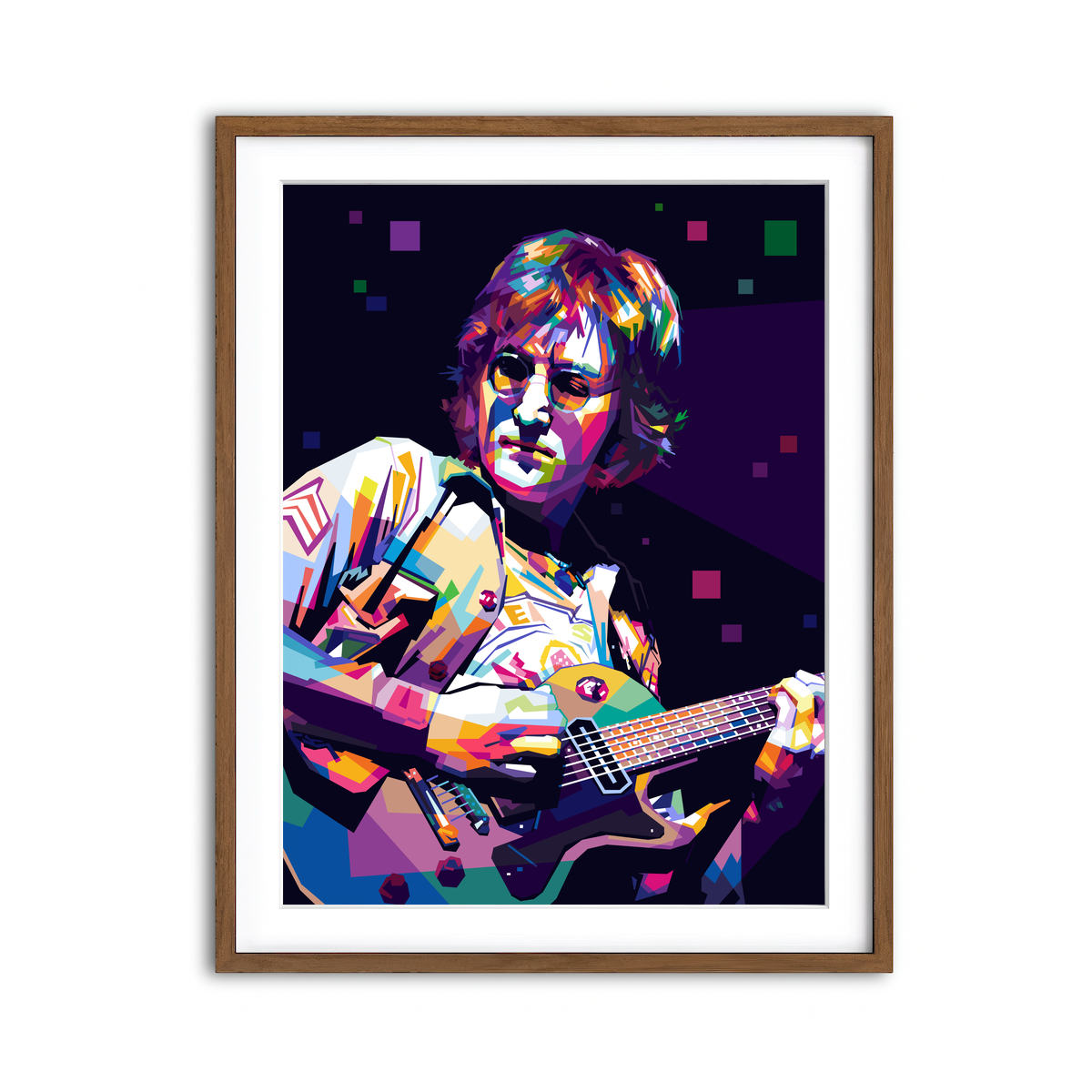 Framed Print 3x4 Walnut