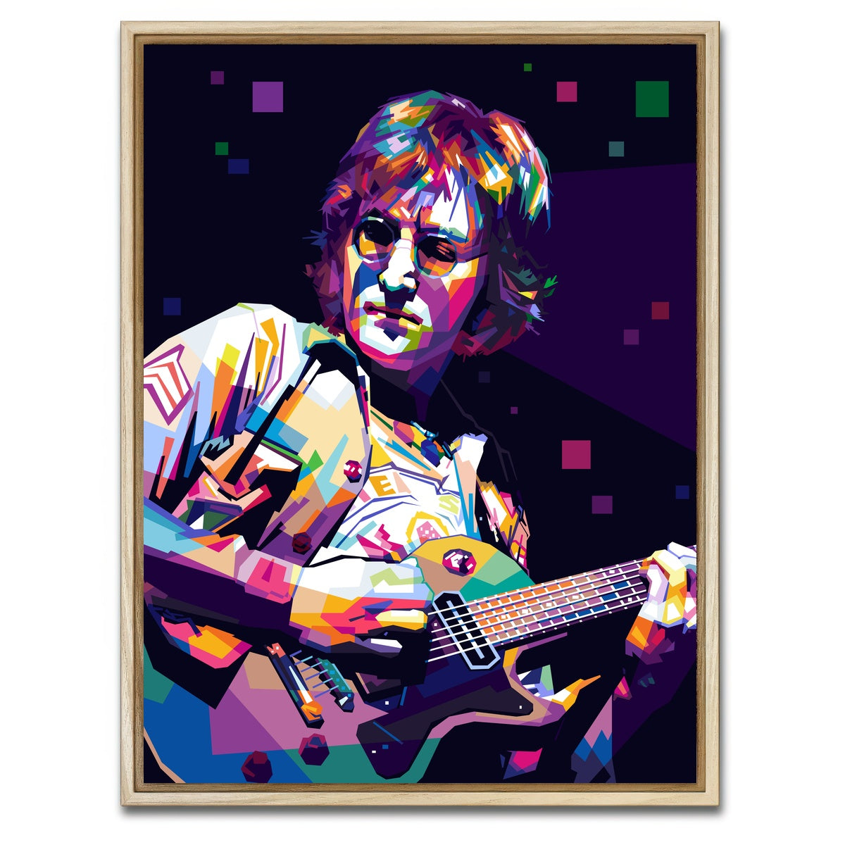 AUTO-MOCKUP WHITE | Lennon | 1 Piece | Natural Framed Canvas | group=3x4