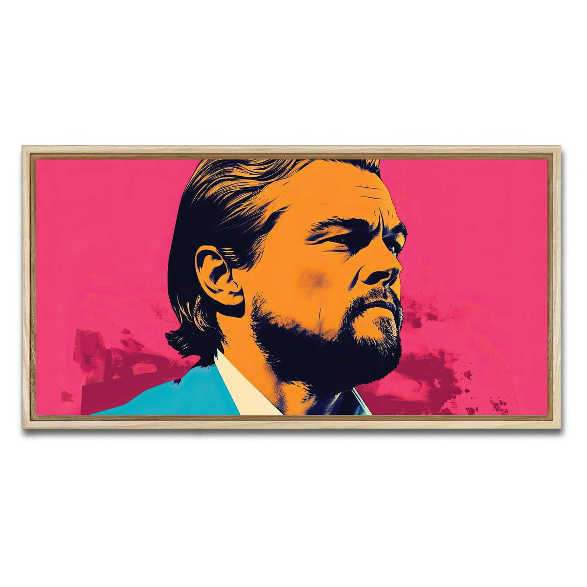 AUTO-MOCKUP WHITE | Leo In The Wolf Skin | 1 Piece | Natural Framed Canvas | group=2x1