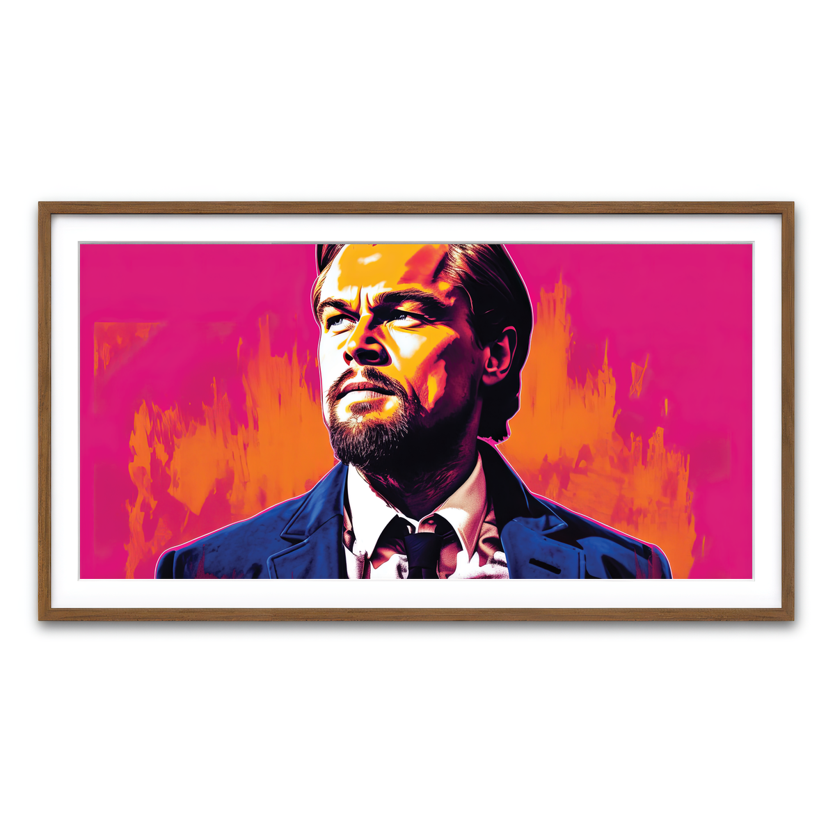 Framed Print 2x1 Walnut