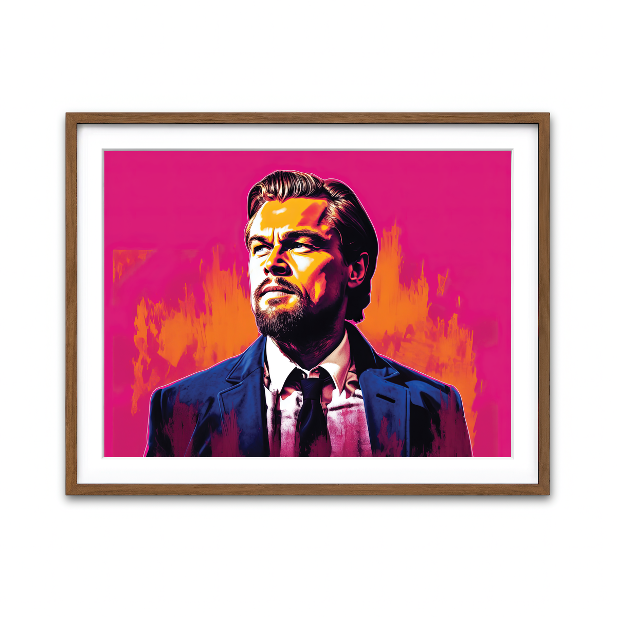 Framed Print 4x3 Walnut