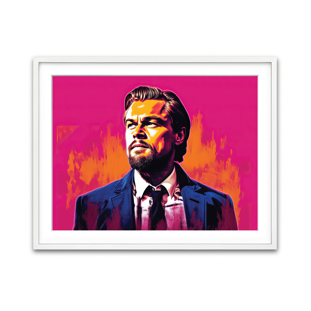 Framed Print 4x3 White