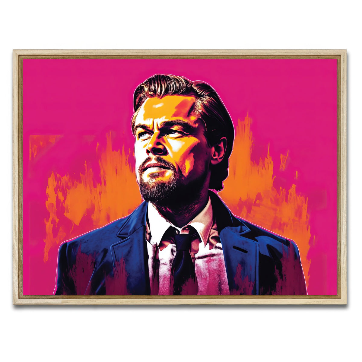 AUTO-MOCKUP WHITE | Leo goes on and on | 1 Piece | Natural Framed Canvas | group=4x3