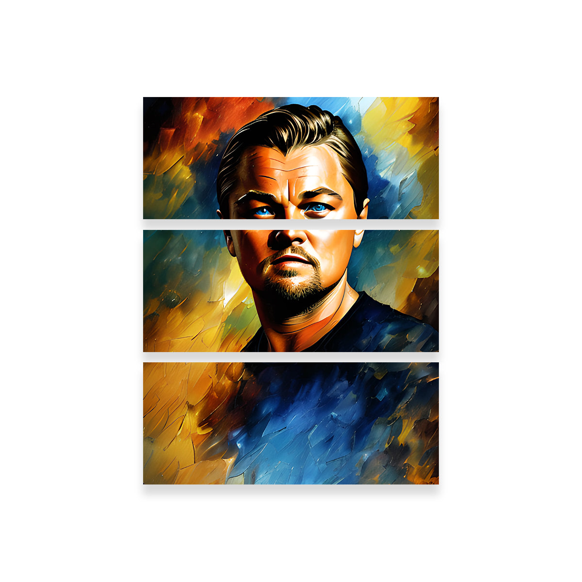 Leonardo DiCaprio Colors Wall Art