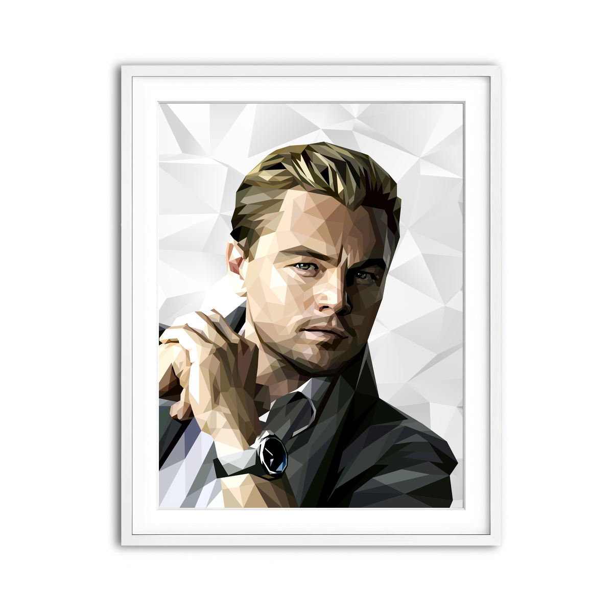 Framed Print 3x4 White