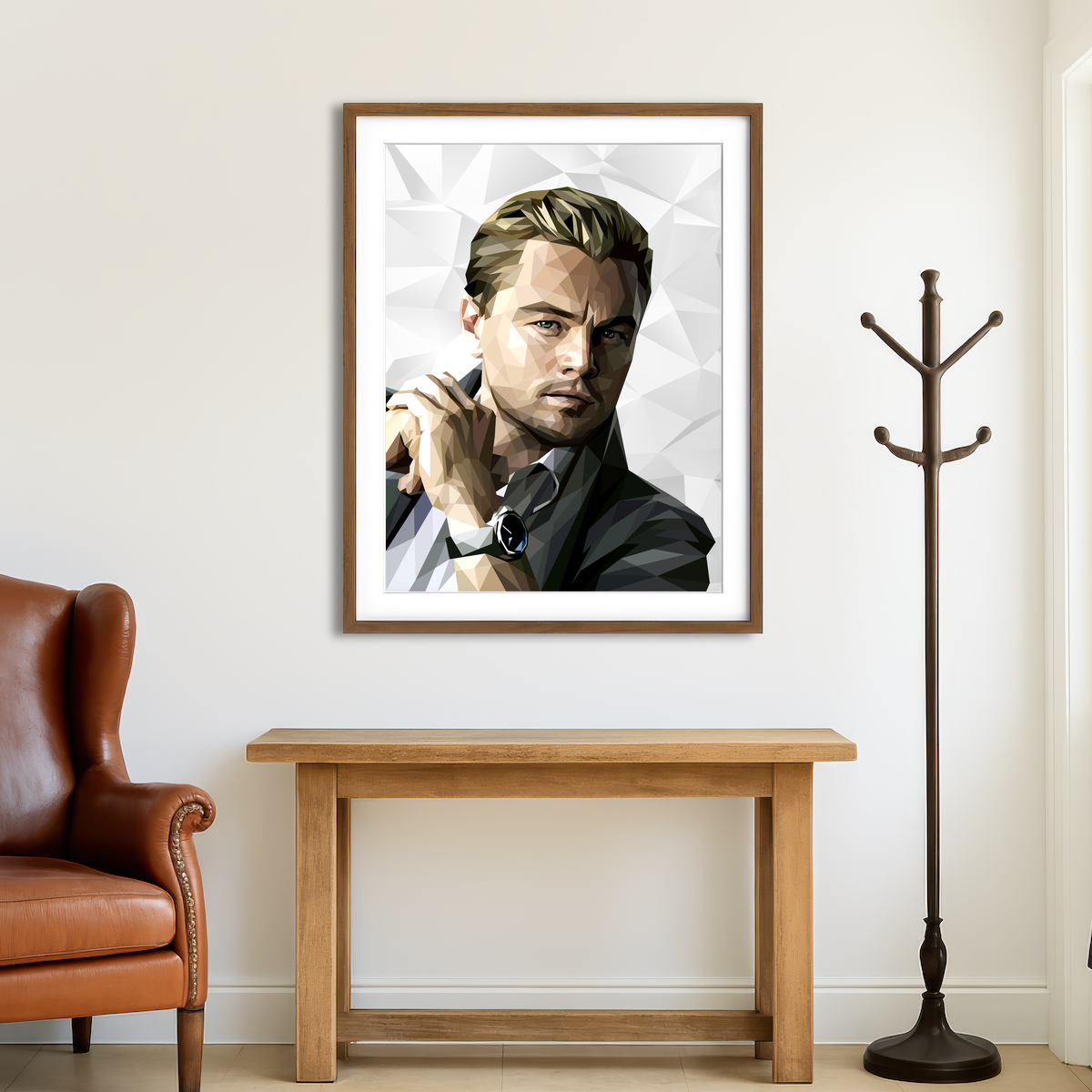AUTO-MOCKUP ROOM | Leonardo DiCaprio Wall Art