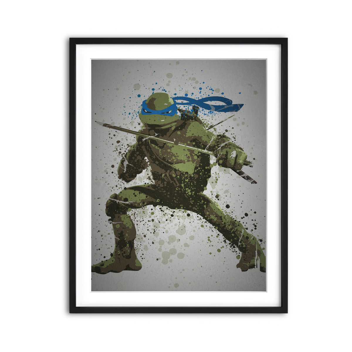 Framed Print 3x4 Black