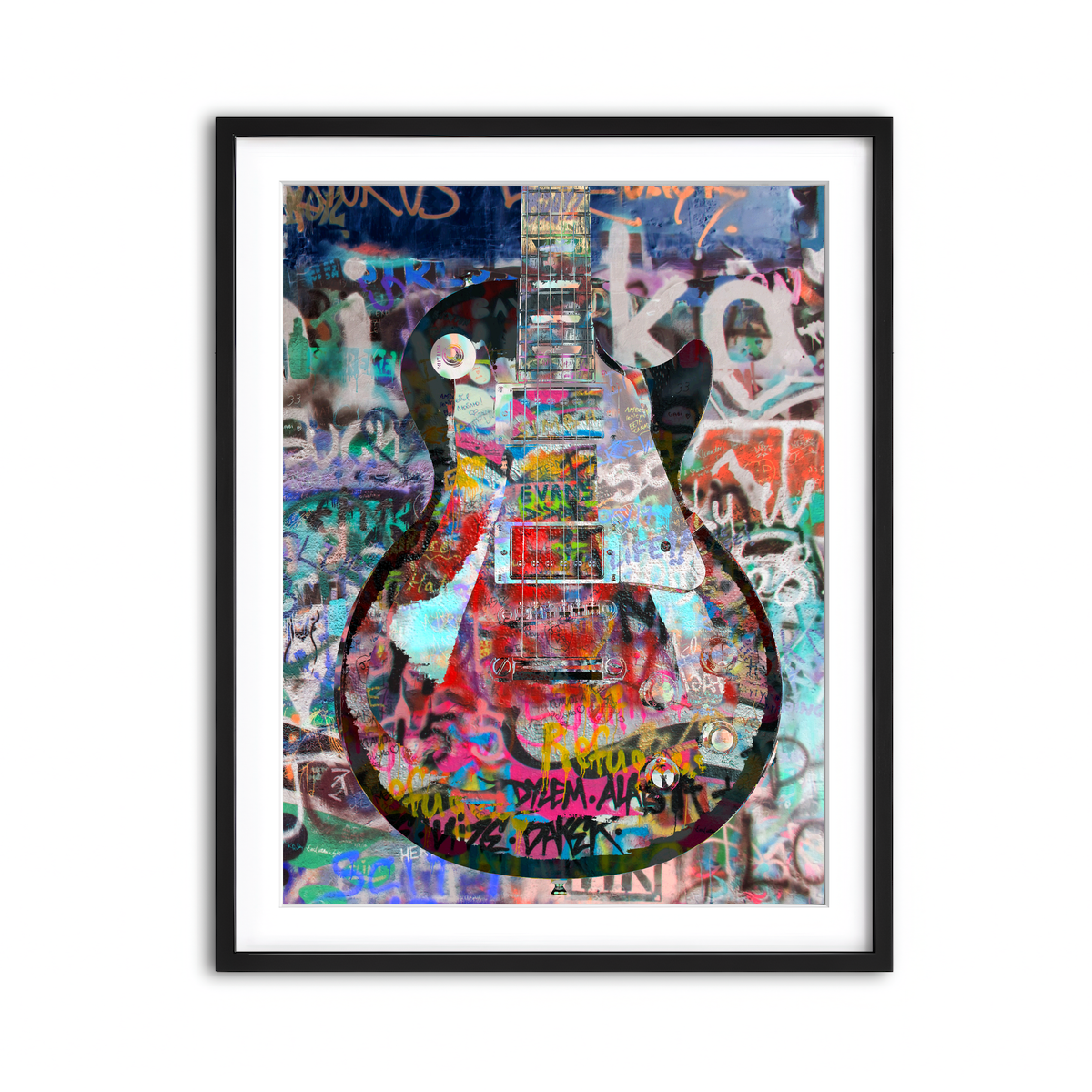 Framed Print 3x4 Black