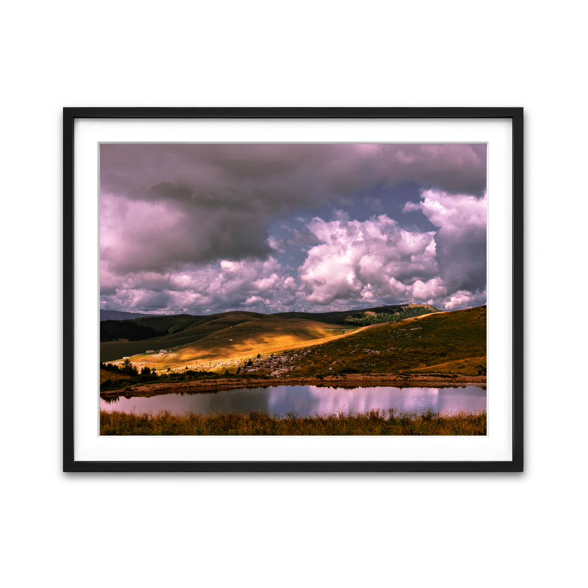 Framed Print 4x3 Black