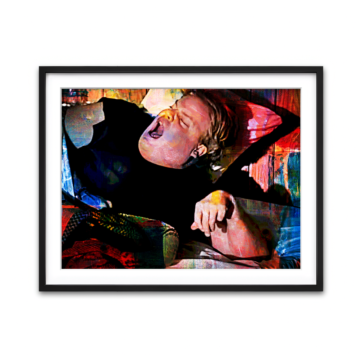 Framed Print 4x3 Black