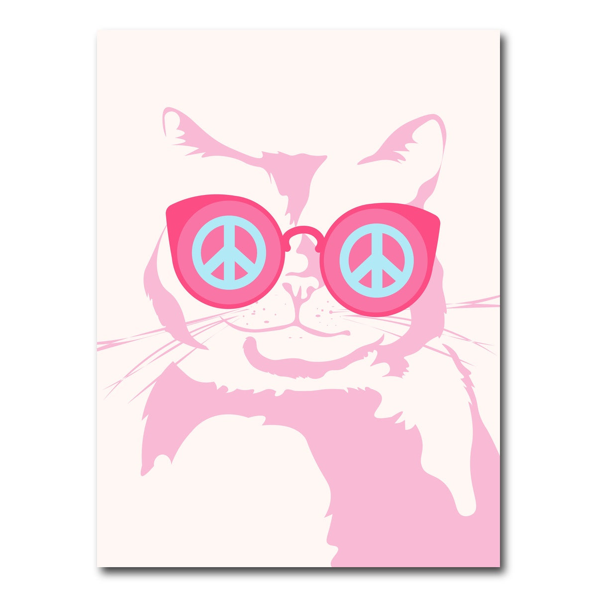 AUTO-MOCKUP WHITE | Let it be Peace | 1 Piece | Gallery Wrap Canvas | group=3x4