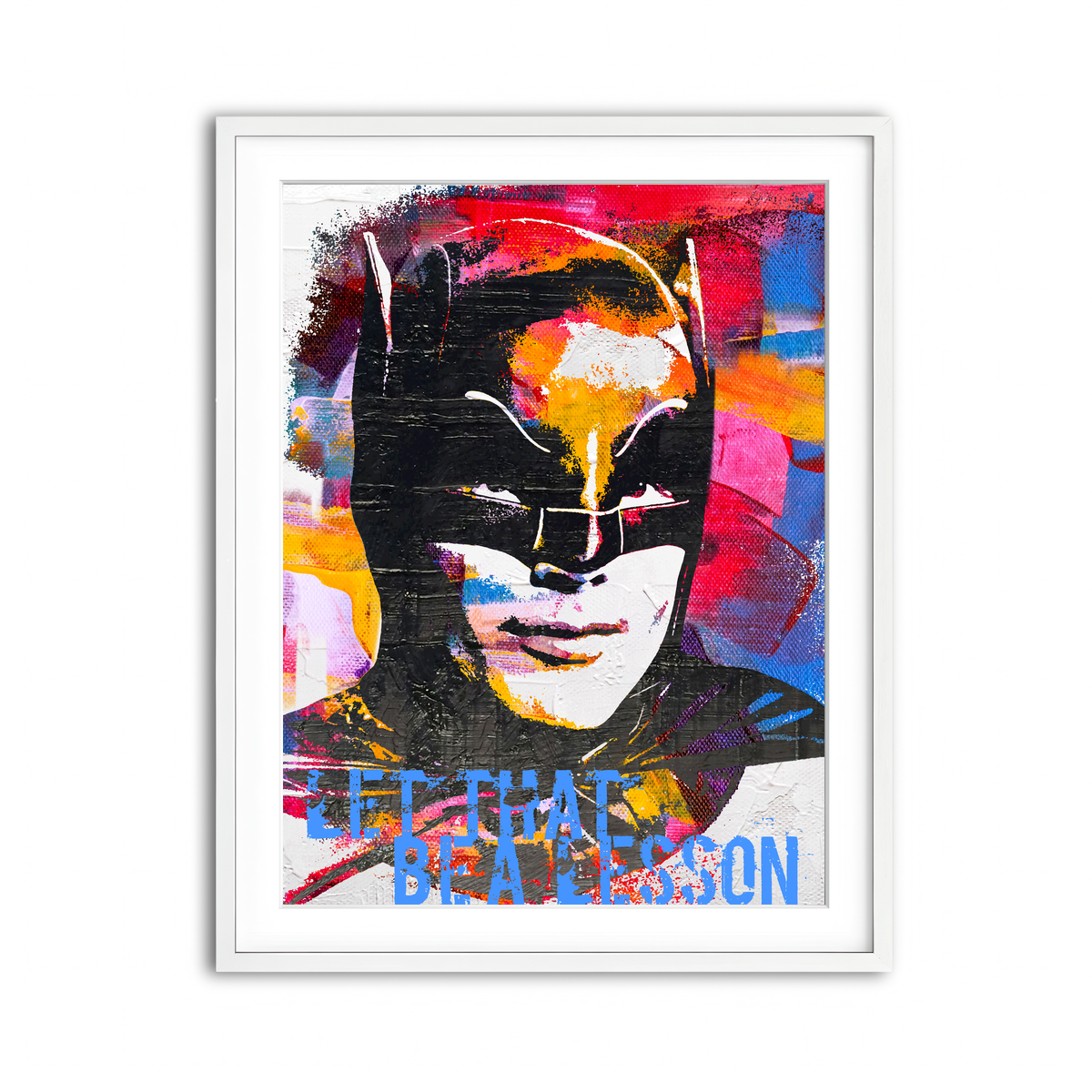 Framed Print 3x4 White