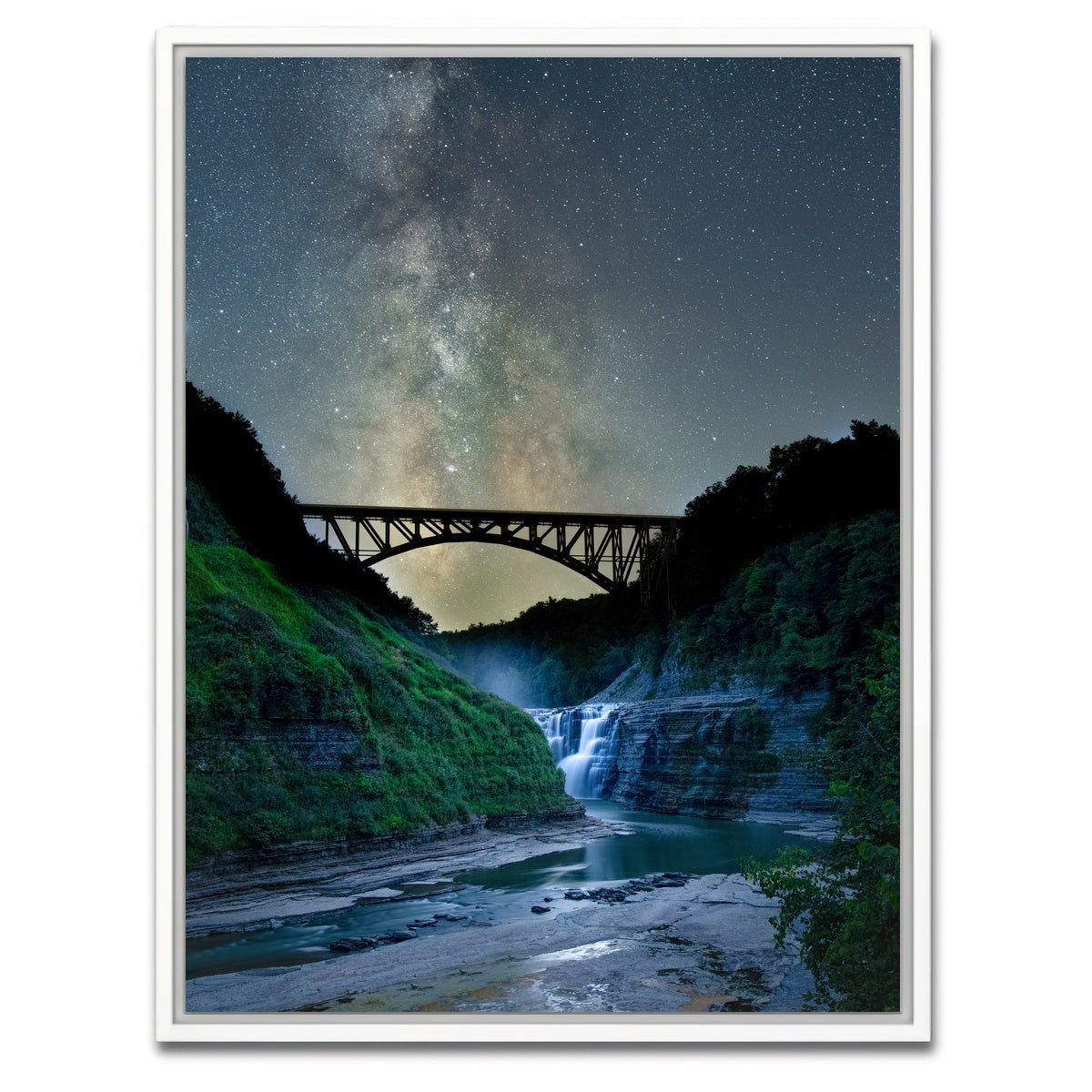 AUTO-MOCKUP WHITE | Letchworth Trestle | 1 Piece | White Framed Canvas | group=3x4