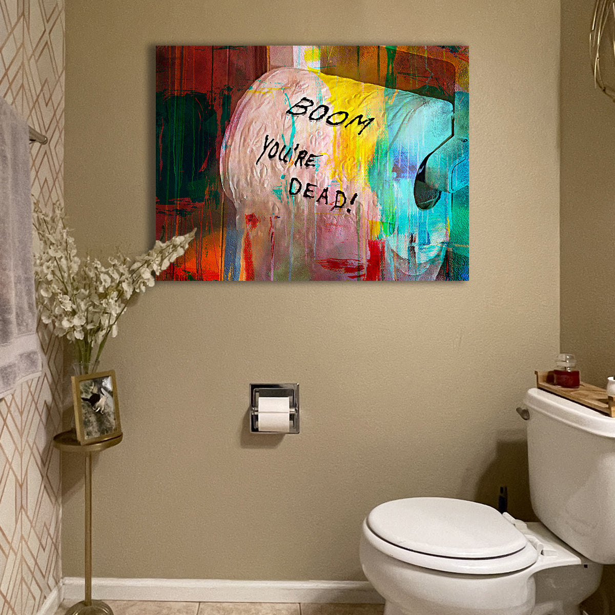 Lethal Weapon - Boom You're Dead Wall Art