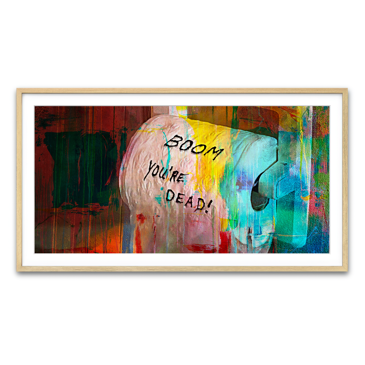 Framed Print 2x1 Natural