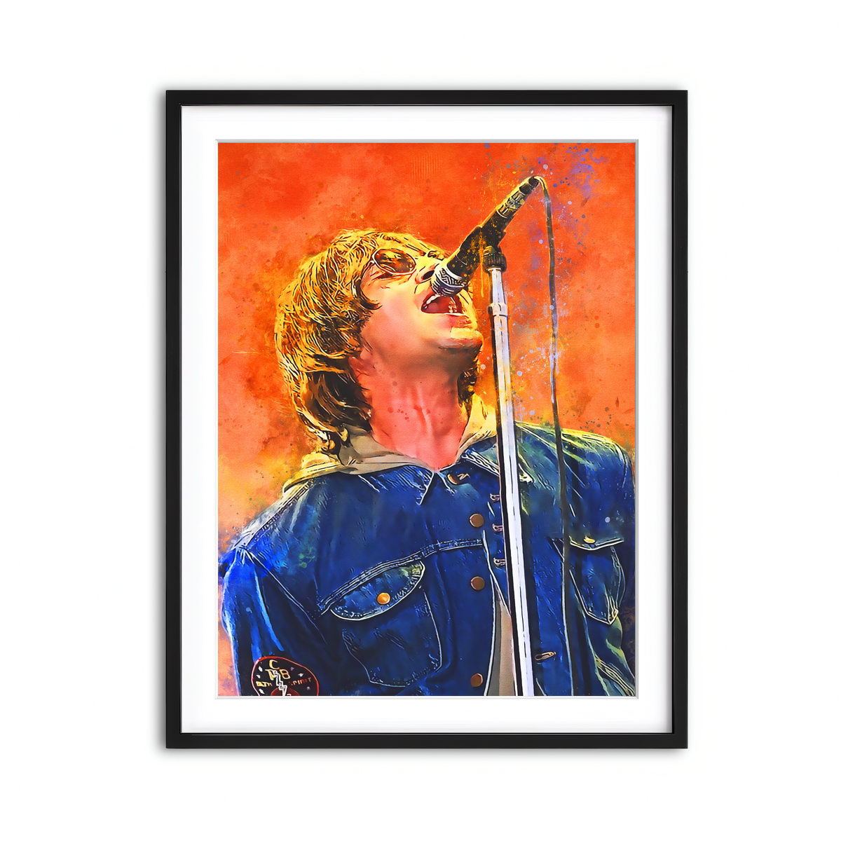 Framed Print 3x4 Black