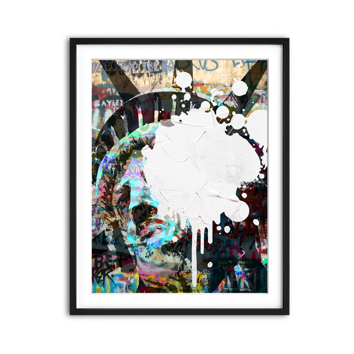 Framed Print 3x4 Black