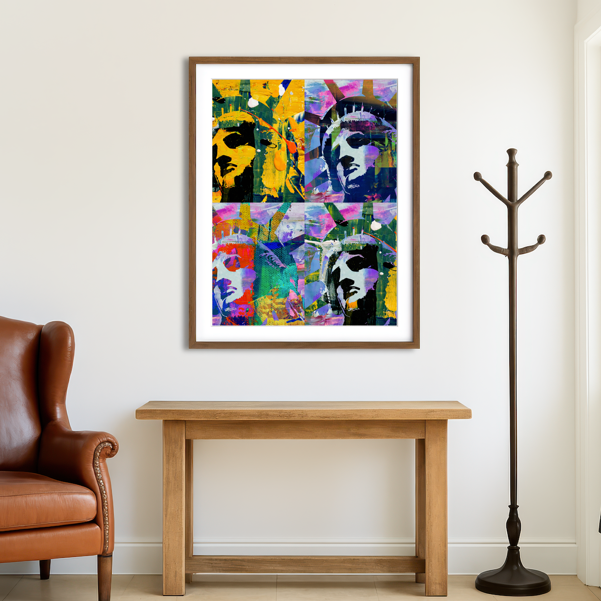 AUTO-MOCKUP ROOM | Liberty Quadrant Wall Art