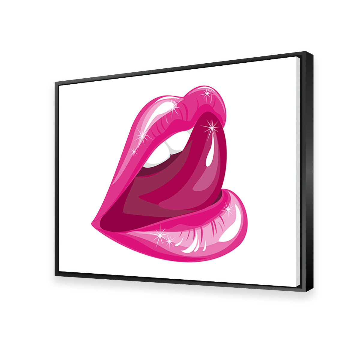 Lick Lips Wall Art
