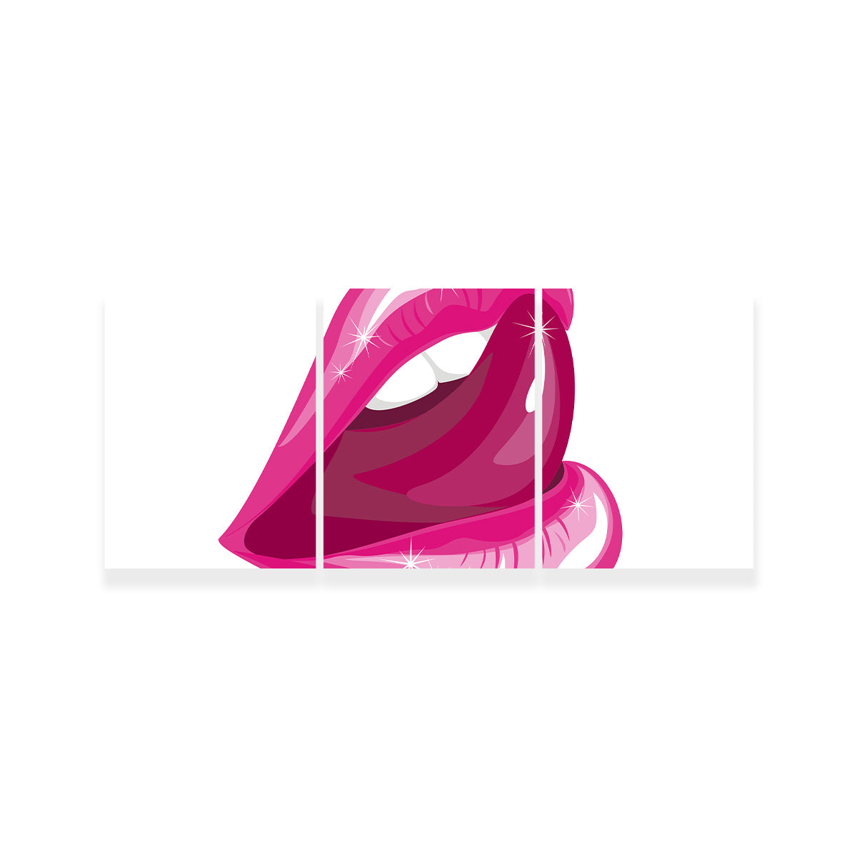 Lick Lips Wall Art