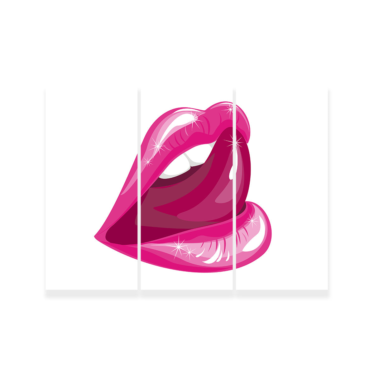 Lick Lips Wall Art