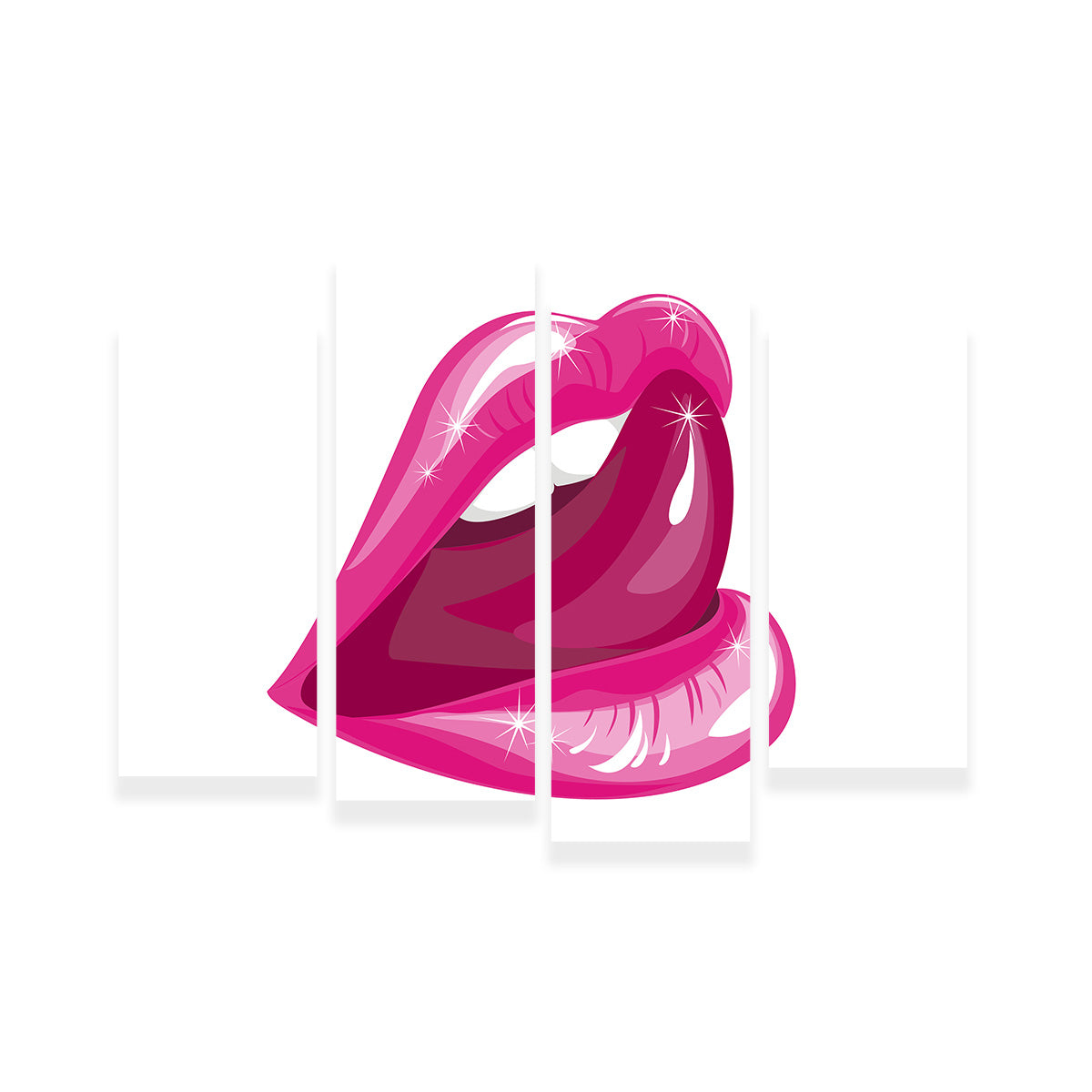 Lick Lips Wall Art