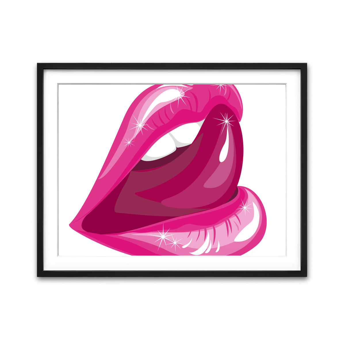 Framed Print 4x3 Black