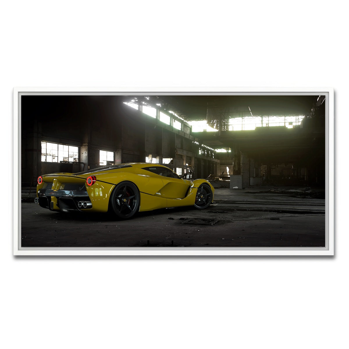 AUTO-MOCKUP WHITE | Lie Dormant | 1 Piece | White Framed Canvas | group=2x1